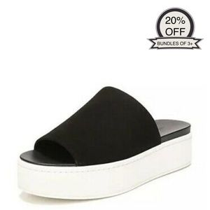 Vince | Coastal Walford Black Suede Sandals | 11M